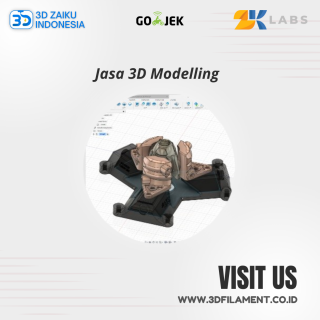 Jasa Design 3D Modeling Object Figure Maket From Scratch